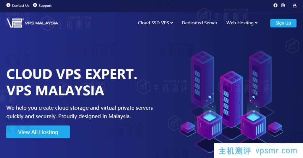 vpsmalaysia马来西亚VPS促销，Data Center机房1核1G内存25G硬盘100M带宽2TB月流量月付7美元