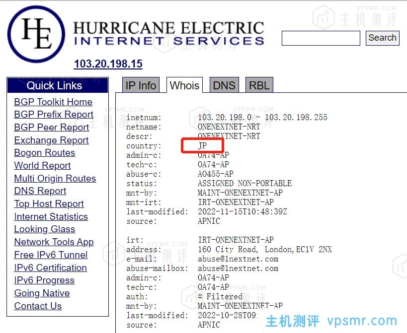 ReCloud怎么样？ReCloud日本软银VPS测评：国内延迟、丢包率、性能和带宽、路由去回程、流媒体和TikTok检测