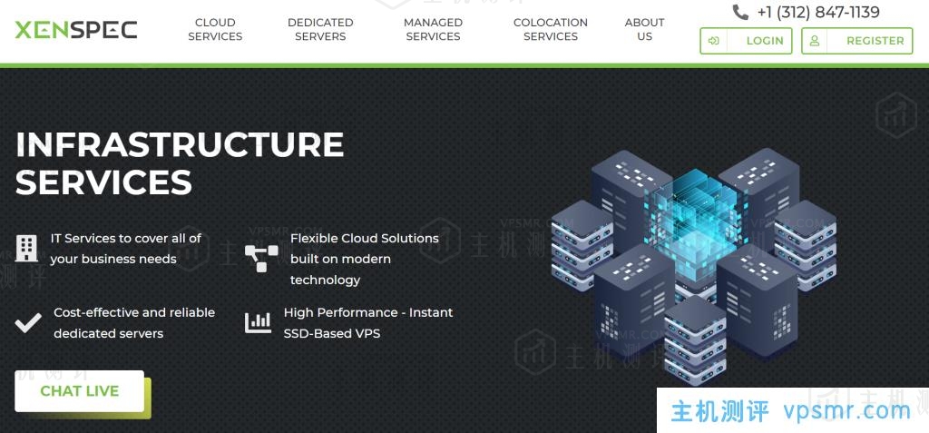 XenSpec美国VPS：可选圣何塞、芝加哥机房，$2.95/月起/1核1G/10GB SSD/无限流量@1Gbps带宽