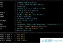 那Megalayer呢?Megalayer HK-香港VPS-1核1G-优化的带宽评估和共享_国外VPS主机测评