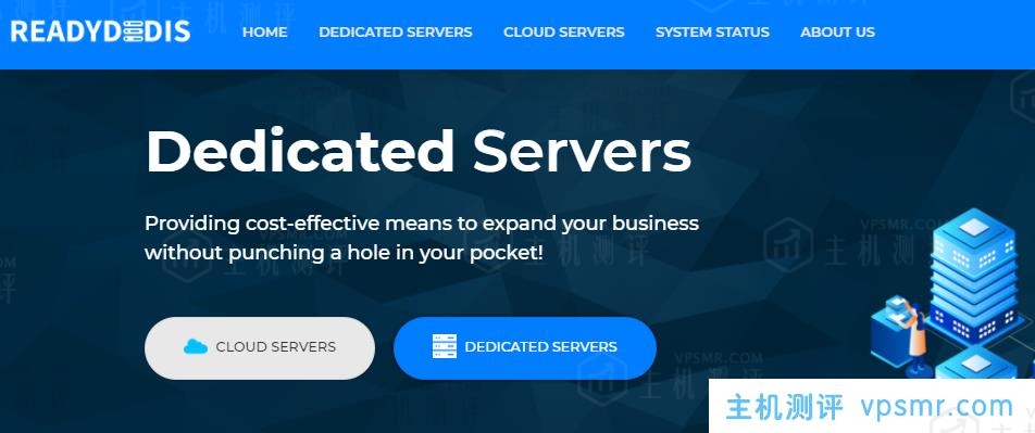 ReadyDedis全场8折促销！AMD VPS，1核/1G内存/25GB SSD硬盘/不限流量/1Gbps带宽，3.2美元/月起，可选美国/印度/荷兰/新加坡机房