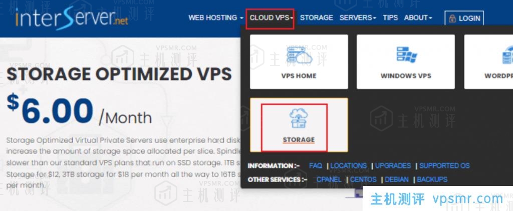 InterServer新增大硬盘存储型VPS，$6/月/2G内存/1核/1T硬盘/2T流量@1Gbps带宽，美国洛杉矶或锡考克斯机房