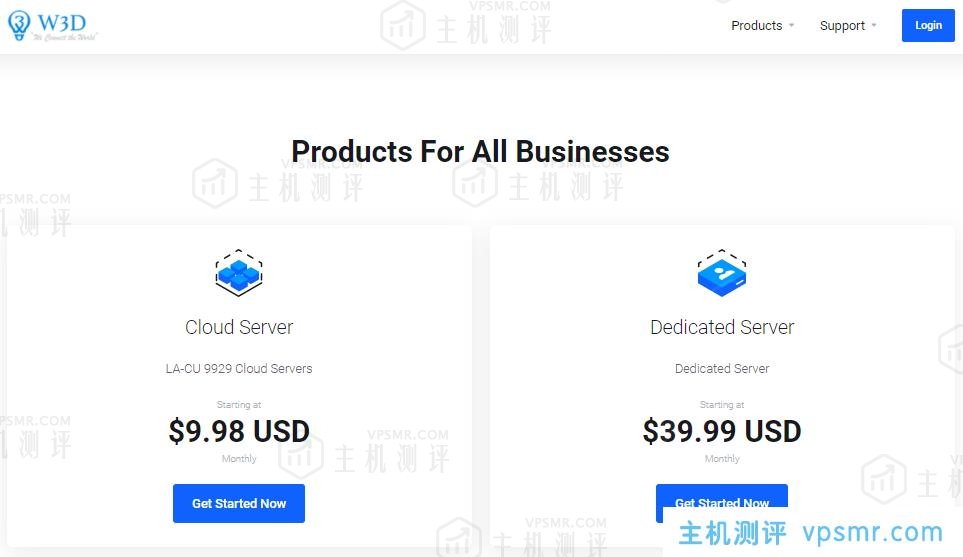 W3D Host洛杉矶9929 VPS：$4.99/月/1GB内存/10GB SSD空间/1TB流量/200Mbps-600Mbps端口/KVM