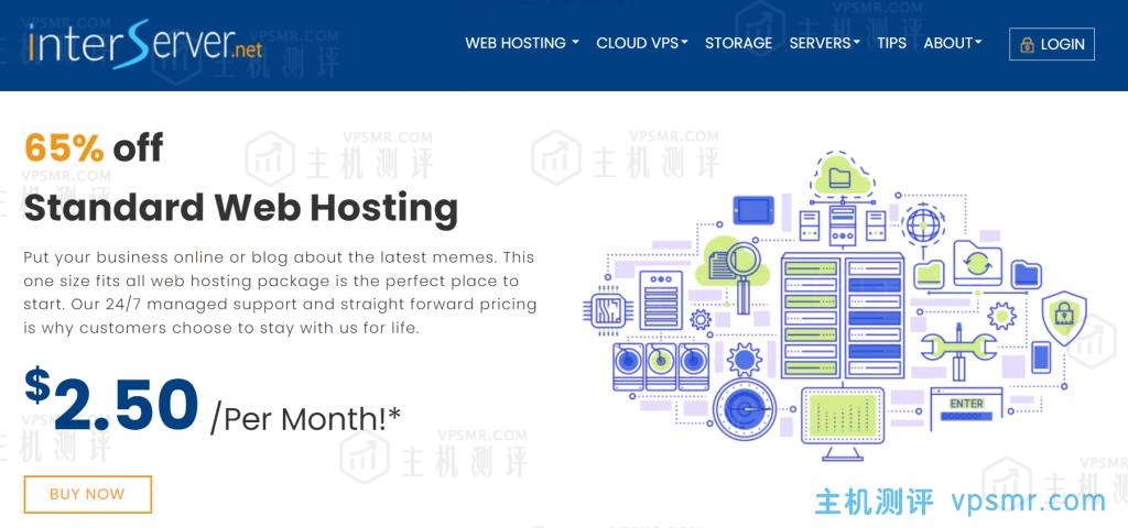 InterServer黑五促销：无限站数/无限流量/无限空间/新泽西机房/虚拟主机/首年1美元