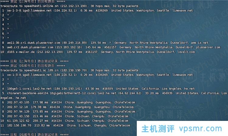 Limewave 2核 32GB内存 1Gbps端口 不限流量 西雅图KVM VPS测评