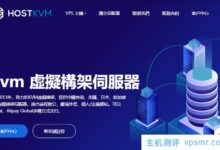 4月HostKvm优惠:VPS主机8折优惠_香港/洛杉矶机房VPS 1核1GB内存15GB硬盘500GB月流量100Mbps带宽月付5.20美元_国外VPS主机测评