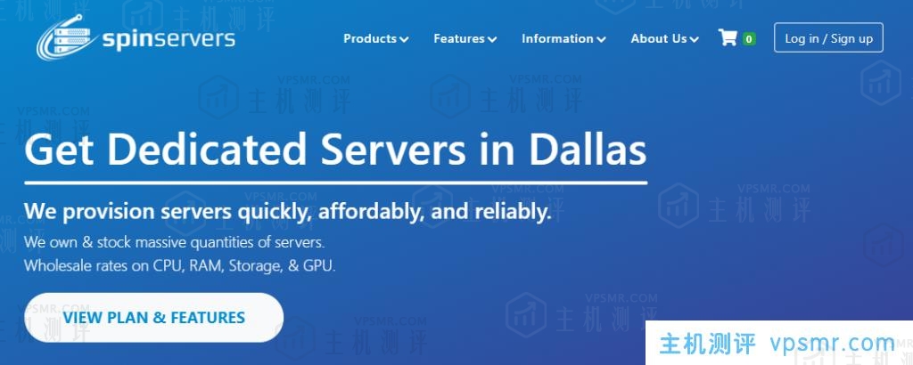 SpinServers促销美国不限流物理服务器，圣何塞/达拉斯机房，1Gbps带宽，1TB NVMe SSD，仅$99/月！