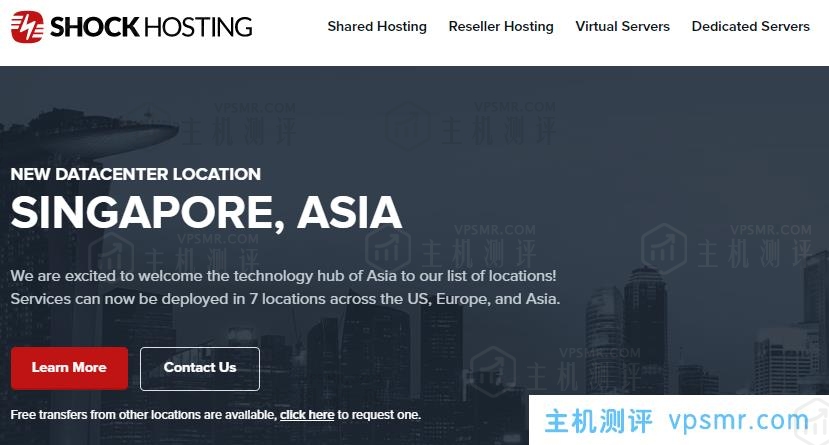 shockhosting震撼主机网络星期一活动：美国、日本、新加坡VPS永久35折优惠，1Gbps大带宽，低至$3.5/月