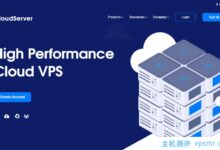 CloudServer special KVM VPS:美国纽约、洛杉矶或芝加哥机房,1核2G内存50G硬盘5TB流量@1Gbps带宽$4/月或$23.88/年。_国外VPS主机测评