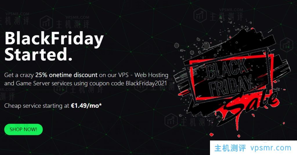 Private-Hosting德国VPS黑五促销，windows&linux vps月付€3.7起，独服月付€9.99起