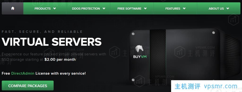 Buyvm块存储/VPS补货：AMD Ryzen高性能VPS/1Gbps端口不限流量/免费DirectAdmin、Blesta、windows/$2起/月